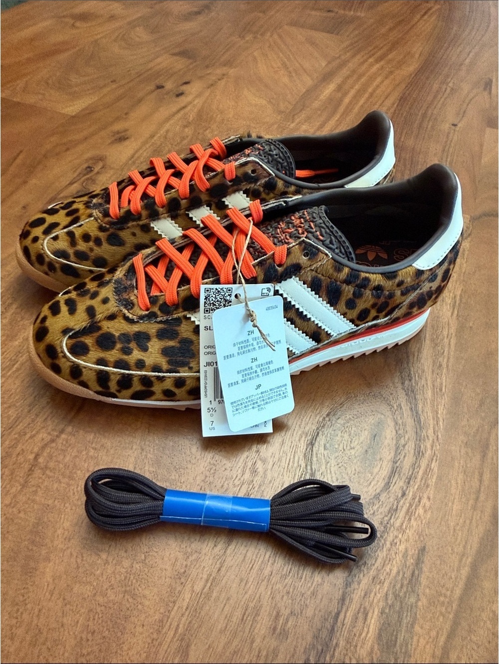 NWT Adidas Originals SL 72 OG Sneakers Size 7.5US - Picture 2 of 5